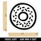 Donut Bagel Doodle Self-Inking Rubber Stamp for Stamping Crafting Planners